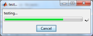 ProgressBarDialog with animated BusyAffordance ProgressBarDialog with animated BusyAffordance