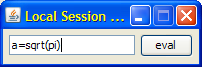 Java window calling Matlab via JMI Java window calling Matlab via JMI