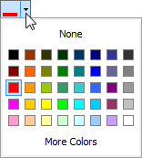JideColorSplitButton